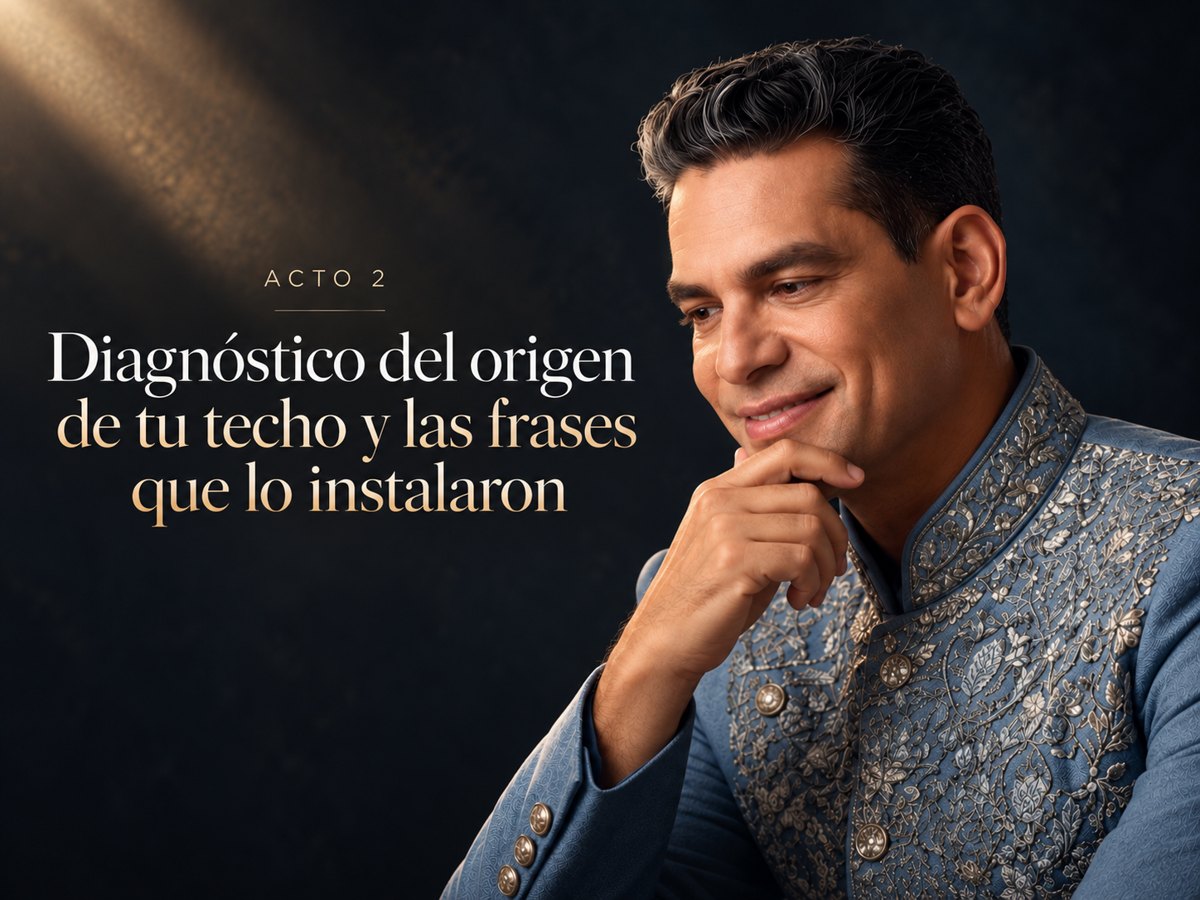 Acto 2 · Diagnóstico del origen de tu techo y las frases que lo instalaron · Ismael Cala